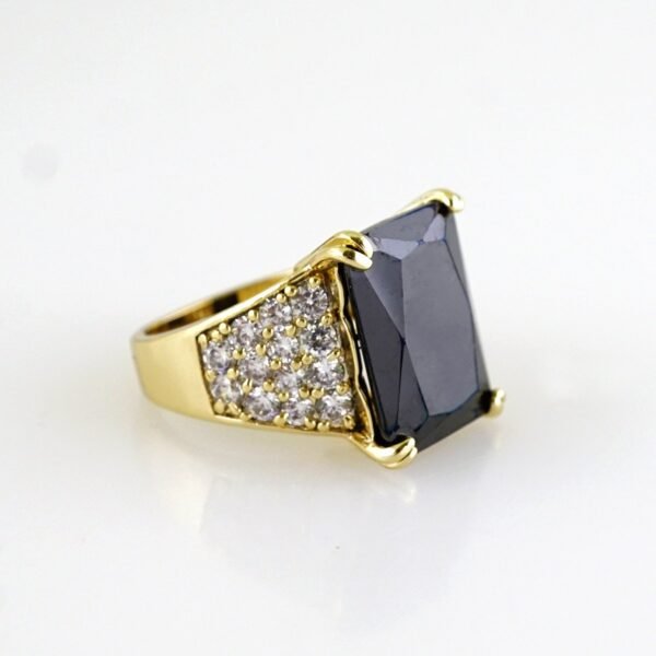 Women Ring/ Anillos Damas/  14K Real Color/ Zircon Stone// R622 - Image 2