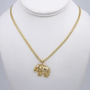 Cadenas & Colgantes/ Chain /Pendants /  14K Real Color/  Zircon Stone/  3mm// SET1005