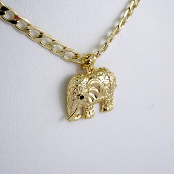 Cadenas & Colgantes/ Chain /Pendants /  14K Real Color/  Zircon Stone/  4mm// SET1007 - Image 2