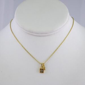 Cadenas & Colgantes/ Chain /Pendants /  14K Real Color/  Zircon Stone/  2mmx45cm// SET1010
