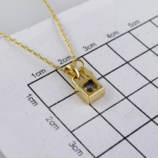 Cadenas & Colgantes/ Chain /Pendants /  14K Real Color/  Zircon Stone/  2mmx45cm// SET1010 - Image 3