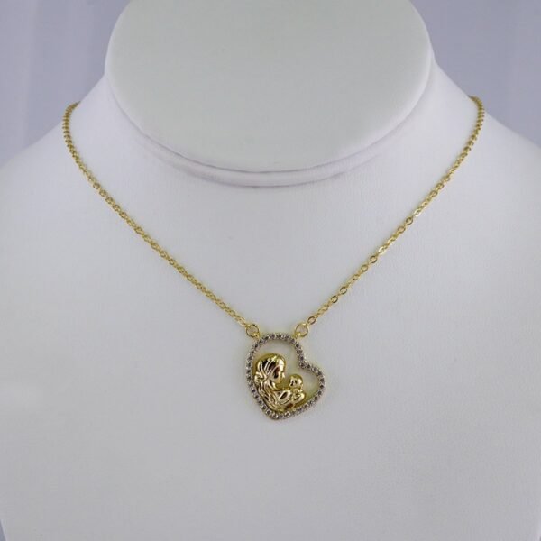 Cadenas & Colgantes/ Chain /Pendants /  14K Real Color/  Zircon Stone/  2mmx45cm// SET1011