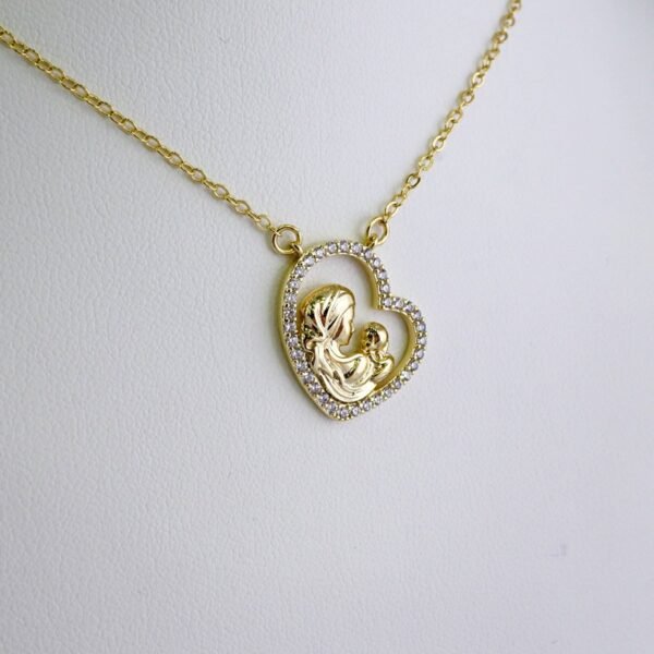 Cadenas & Colgantes/ Chain /Pendants /  14K Real Color/  Zircon Stone/  2mmx45cm// SET1011 - Image 2