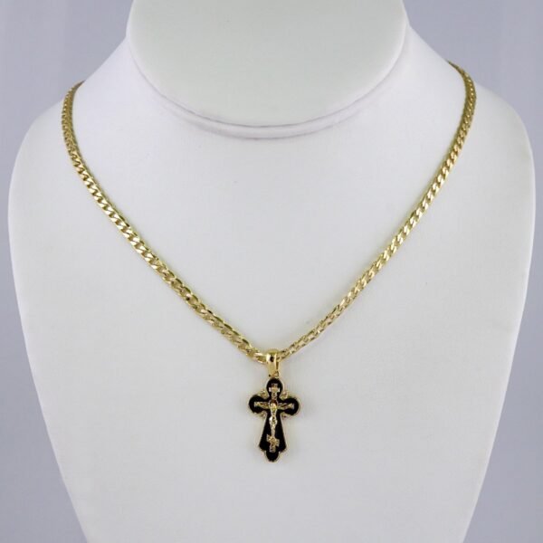 Cadenas & Colgantes/ Chain /Pendants /14K Real Color/Plain/3mm// SET1015