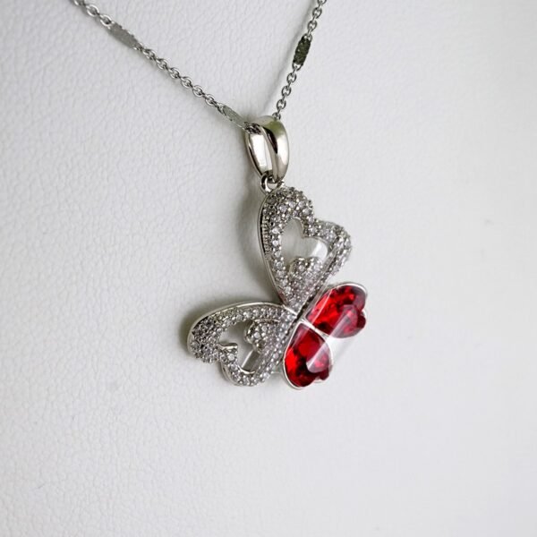 Cadenas & Colgantes/ Chain/Pendants /  Silver Color/  Zircon Stone/  2mmx45cm// SET1112 - Image 2