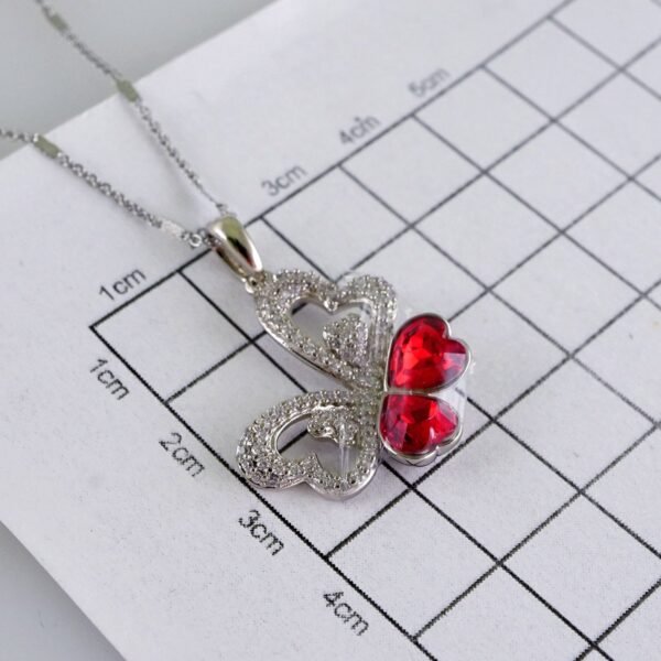 Cadenas & Colgantes/ Chain/Pendants /  Silver Color/  Zircon Stone/  2mmx45cm// SET1112 - Image 3