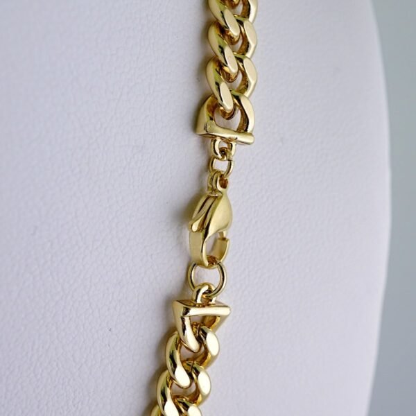 Cadenas /Chain/  14K Real Color/  Zircon Stone/  6mmx45cm// SET1116 - Image 3