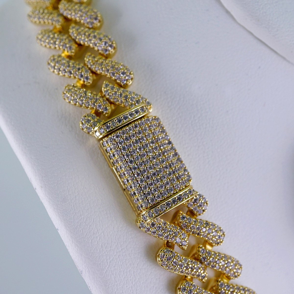 Gargantilla & Pulsera & Earrings / Choker / Bracelet/ Monaco/ 10mm x 50cm// SET1117 - Image 3