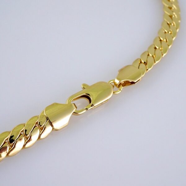 Gargantilla & Colgantes / Choker W/ Pendants/  14K Real Color/  Zircon Stone/  8mm x 45cm// SET1121 - Image 3