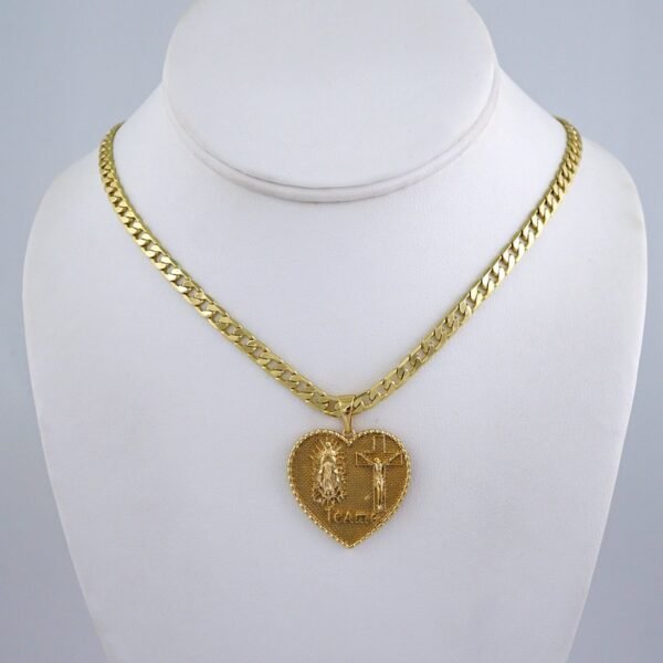 Cadenas & Colgantes/ Chain/Pendants/ Plain/ 14K Real Color/ 5mmx45cm// SET1205