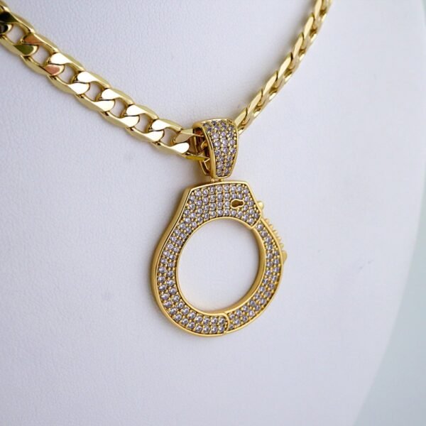 Cadenas & Colgantes/ Chain /Pendants/ 14K Real Color/ Zircon Stone/ 8mmx60cm// SET1212 - Image 2