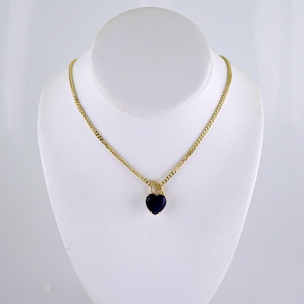 Cadenas & Colgantes/ Chain/Pendants/ Zircon Stone/ 14K Real Color/ 3mmx45cm// SET1286