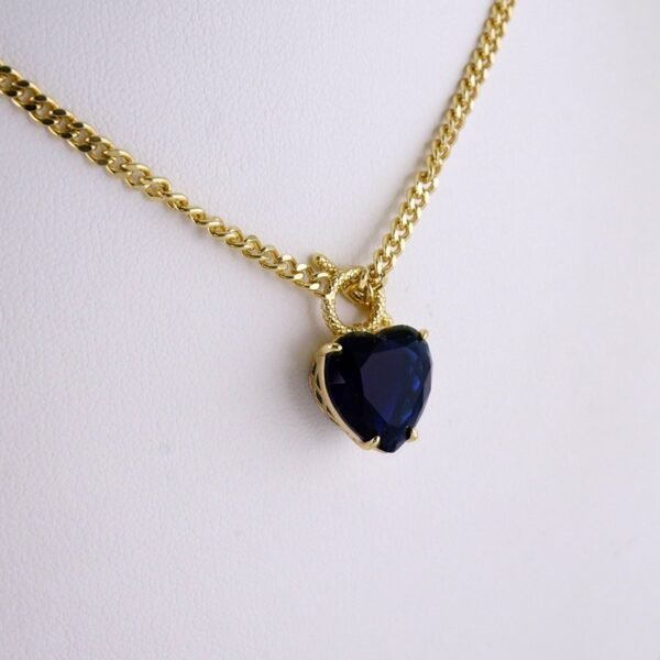 Cadenas & Colgantes/ Chain/Pendants/ Zircon Stone/ 14K Real Color/ 3mmx45cm// SET1286 - Image 2