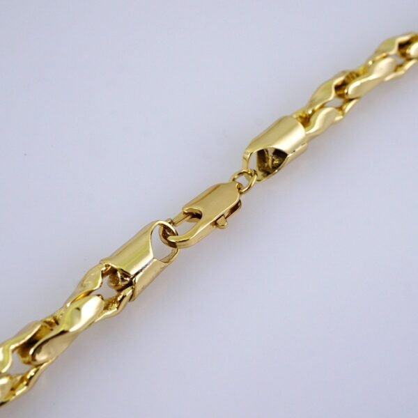Cadenas/ Chain/ 14K Real Color/ Plain/8mmx60cm// SET1302 - Image 3