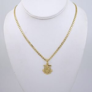 Cadenas & Colgantes-Chain Pendants-Plain-14K Real Color -Stainless Steel- 3mmx60cm-SET1324