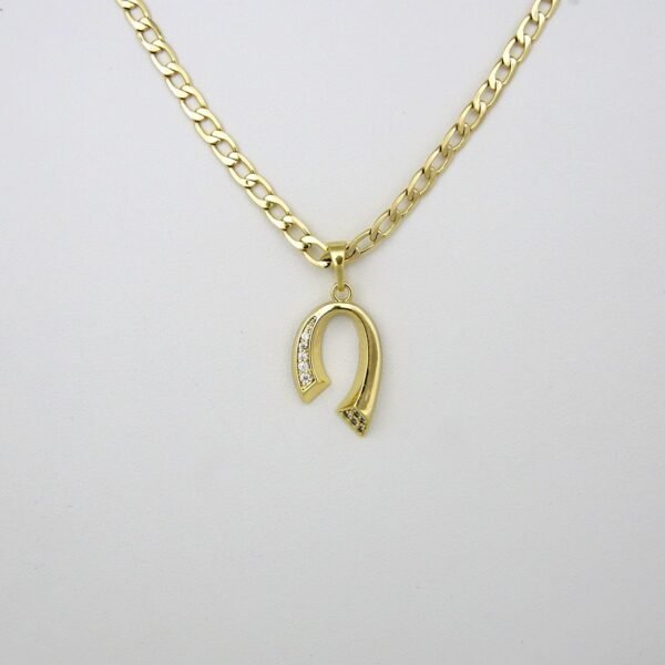 Cadenas & Colgantes/ Chain W/Pendants / 14K Real Color/ Zircon Stone/ 3mm x45cm// SET212 - Image 3