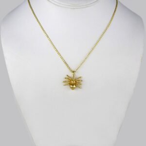 Cadenas & Colgantes & Earrings/ Chain W/Pendants /14K Real Color/Plain/ 2mm x45cm// SET234