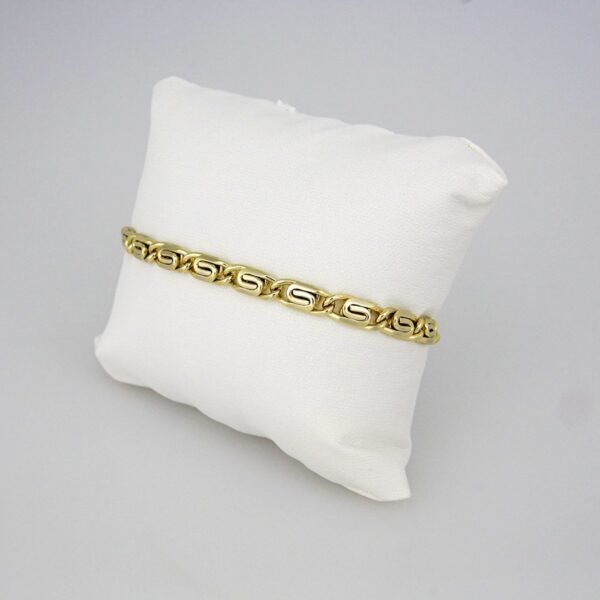 Cadenas & Pulseras/ Chain Men/ 14K Real Color/ Zircon Stone/ Italiano 6mm x60cm// SET245 - Image 2
