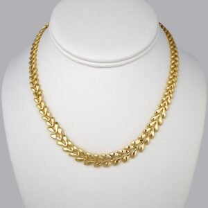 Cadenas / Chain W /14K Real Color/Plain/ Gargantilla 6mm x 40cm, 45cm// SET341
