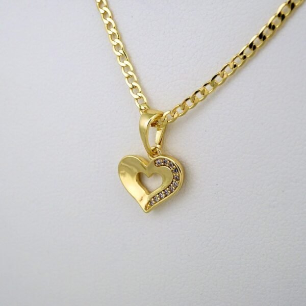 Cadenas & Colgantes & Earrings/ Rings/ Chain /Pendants /  14K Real Color/  Zircon Stone/  Set de Niña// SET509 - Image 4