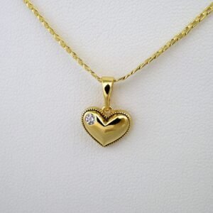 Cadenas & Colgantes/ Chain /Pendants / 14K Real Color/ Zircon Stone/  2mm x45cm// SET551