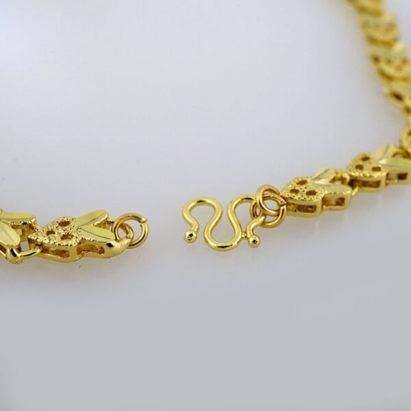 Cadenas / Chain W/Pendants /  14K Real Color/  Zircon Stone/  4mmx45cm// SET559 - Image 3
