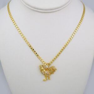 Cadenas & Colgantes/ Chain /Pendants /  14K Real Color/  Zircon Stone/  3mmx60cm// SET571