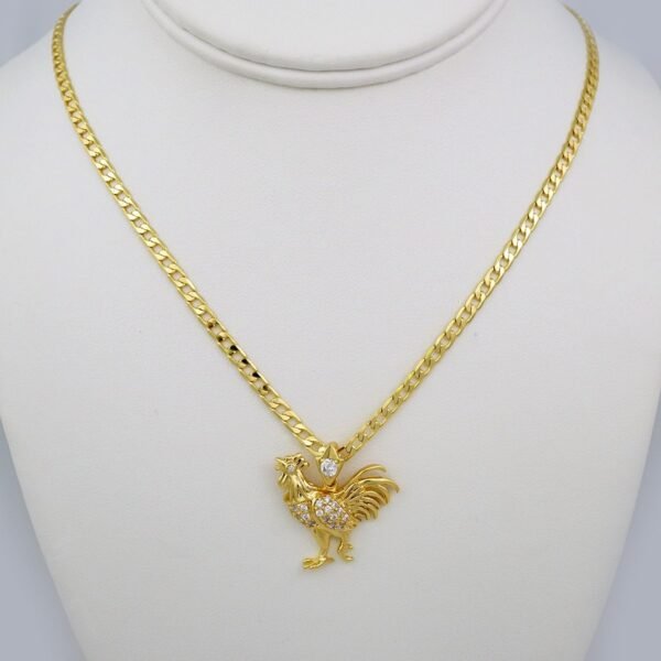 Cadenas & Colgantes/ Chain /Pendants /  14K Real Color/  Zircon Stone/  3mmx60cm// SET571