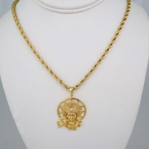 Cadenas & Colgantes/ Chain M/Pendants /14K Real Color/Plain/6mmx60cm// SET685