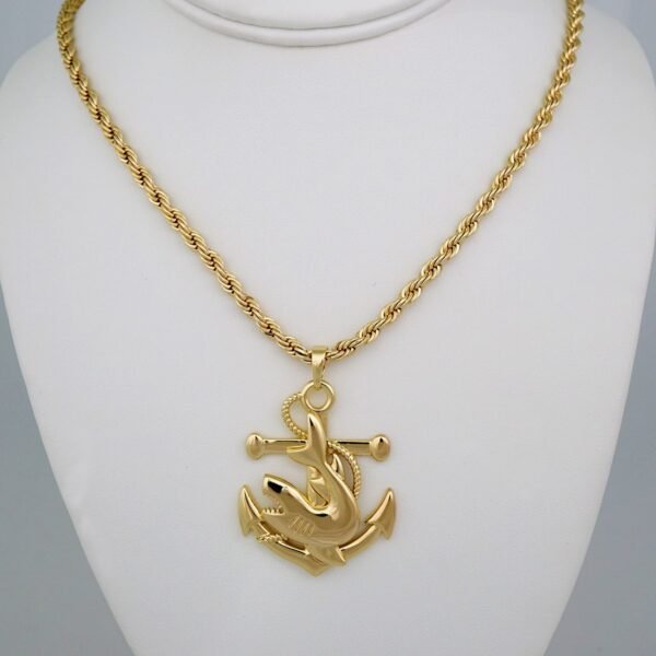 Cadenas & Colgantes/ Chain M/Pendants /  14K Real Color/  Plain/ 6mm x60cm// SET686