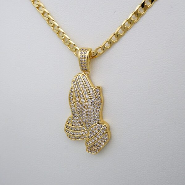 Cadenas & Colgantes/ Chain /Pendants /14K Real Color/Zircon Stone/3mmx60cm// SET745 - Image 2