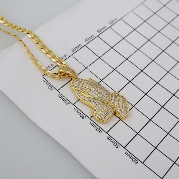 Cadenas & Colgantes/ Chain /Pendants /14K Real Color/Zircon Stone/3mmx60cm// SET745 - Image 3