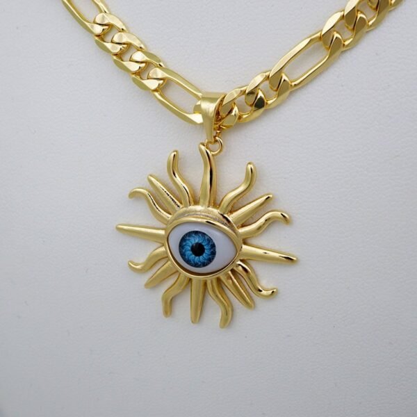 Cadenas & Colgantes/ Chain /Pendants /14K Real Color/Zircon Stone/ 6mmx45cm// SET777 - Image 2