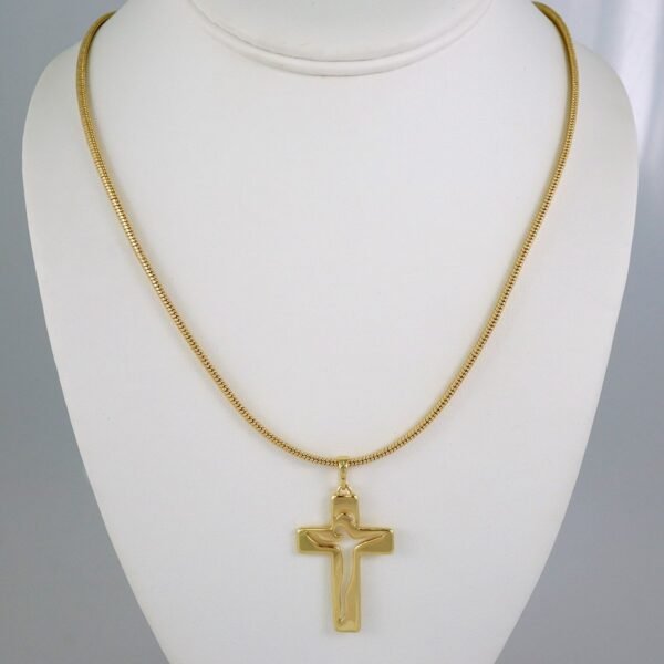 Cadenas & Colgantes/ Chain /Pendants /  14K Real Color/  Plain/ 4mmx60cm// SET868