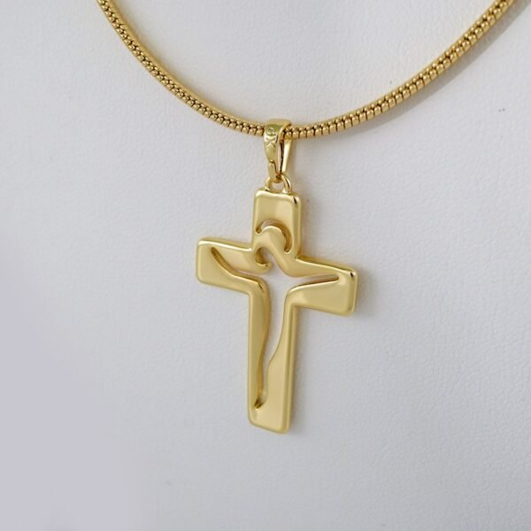Cadenas & Colgantes/ Chain /Pendants /  14K Real Color/  Plain/ 4mmx60cm// SET868 - Image 2