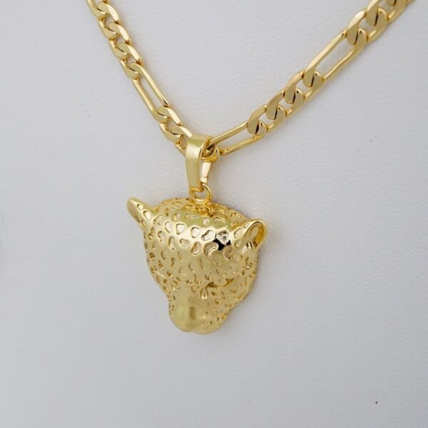 Cadenas & Colgantes/ Chain W/Pendants /  14K Real Color/  Zircon Stone/  4mmx45cm// SET884 - Image 2