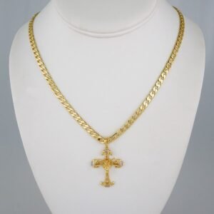 Cadenas & Colgantes/ Chain /Pendants /  14K Real Color/  Zircon Stone/  6mmx60cm// SET900