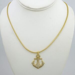 Cadenas & Colgantes/ Chain /Pendants /  14K Real Color/  Zircon Stone/ 4mmx50cm// SET937