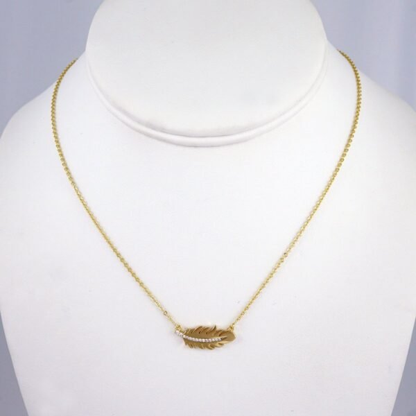 Cadenas & Colgantes/ Chain W/Pendants /  14K Real Color/  Zircon Stone/  2mmx45cm// SET951