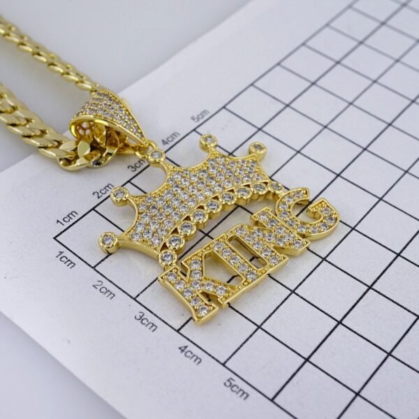 Cadenas & Colgantes/ Chain /Pendants /  14K Real Color/  Zircon Stone/  8mmx60cm// SET974 - Image 3
