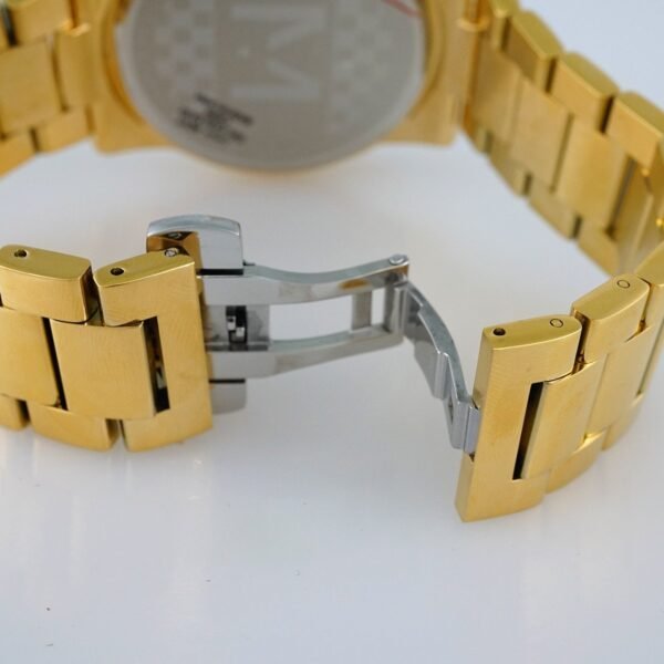 MEN’S MIYKON CLASSIC/ “GOLD STAINLESS STEEL”/  GOLDEN DIAL/  BATTERY// WMK12 - Image 3