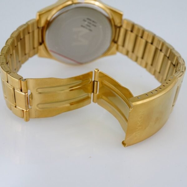 MEN’S MIYKON CLASSIC/ “GOLD STAINLESS STEEL”/  BLACK DIAL/  BATTERY// WMK15 - Image 3