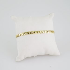 B1401 Bracelet - Pulseras - Plain - 14K Real Color