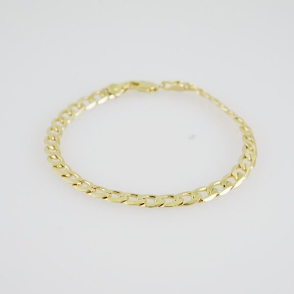 B1401 Bracelet - Pulseras - Plain - 14K Real Color - Image 2