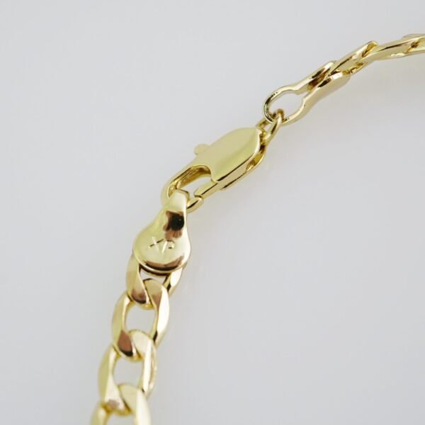 B1401 Bracelet - Pulseras - Plain - 14K Real Color - Image 3