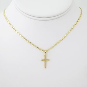 SET1493  Cadenas & Colgantes - Chain & Pendants - 14K Real Color - Plain - 2mmX45cm