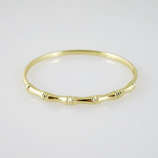 P376 Bangles - Pulsos - 14K Real Color - Zircon Stone - Image 2