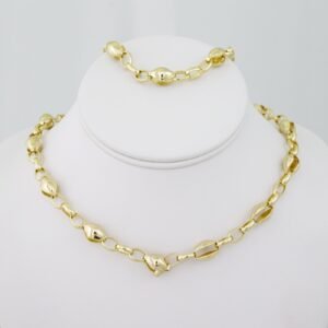 SET1515 Gargantilla - Choker - Plain - Zircon Stone