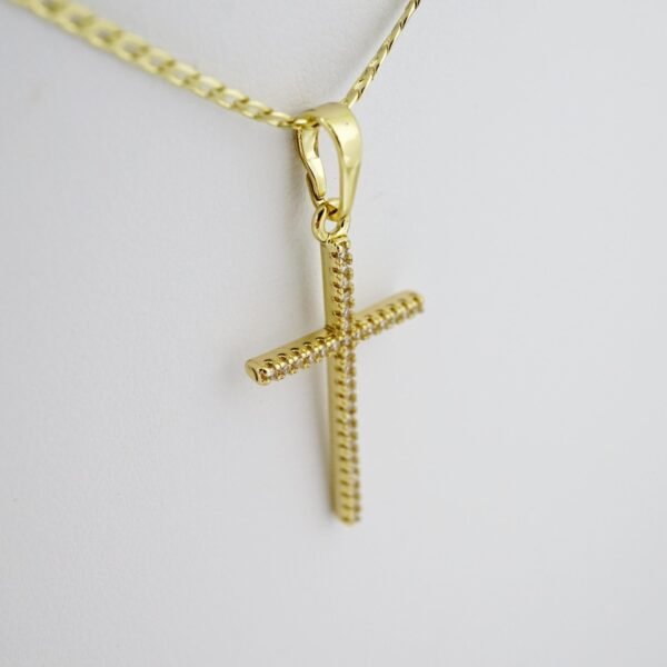 SET1540 Cadenas & Colgantes - Chain - Pendants - Plain - 14K Real Color - 2mmX45cm - Image 2