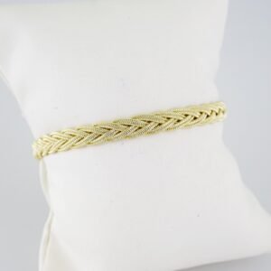 B1418 Bracelet - Pulseras - Plain - 14K Real Color